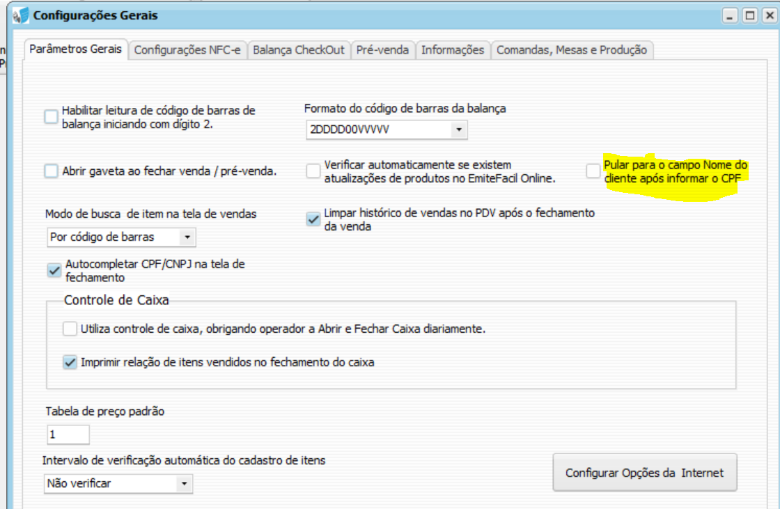 Wiki Config Nome Cliente